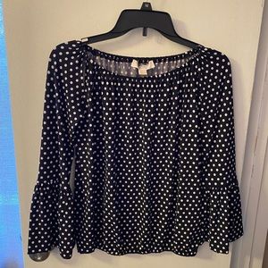 Michael kors off the shoulder top